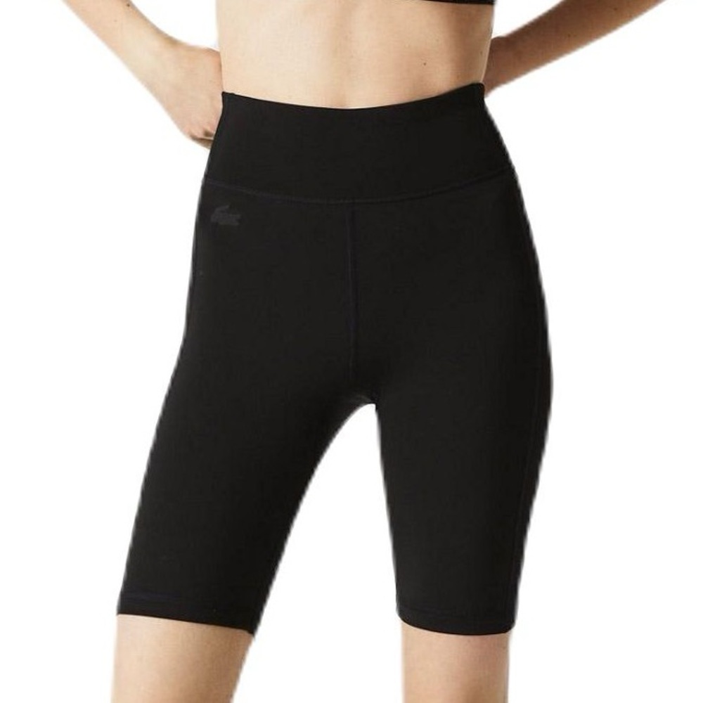 Lacoste Women's Black Bike Shorts Size Small